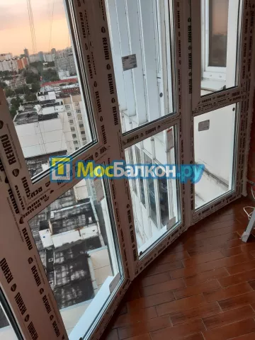 Панорамное остекление заказать под ключ по выгодной цене в Малаховке от компании МосБалкон