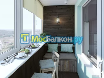 Заказать балкон в Малаховке цена от 1320 руб | Остекление балконов и лоджий МосБалкон