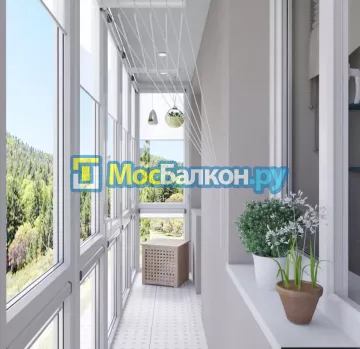 Отделка балкона и лоджии пластиковыми ПВХ панелями в Малаховке от компании МосБалкон