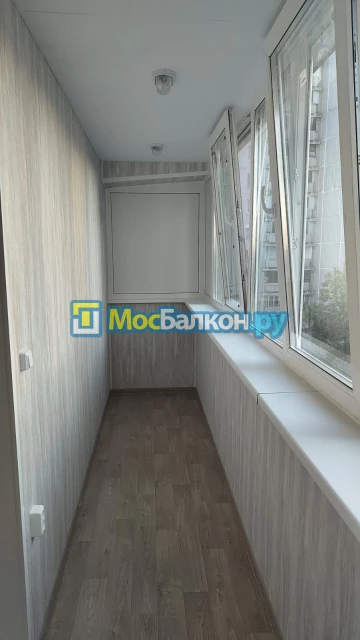 Шкаф на балкон купить в Малаховке на заказ недорого от МосБалкон