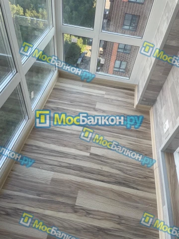 Панорамное остекление заказать под ключ по выгодной цене в Малаховке от компании МосБалкон
