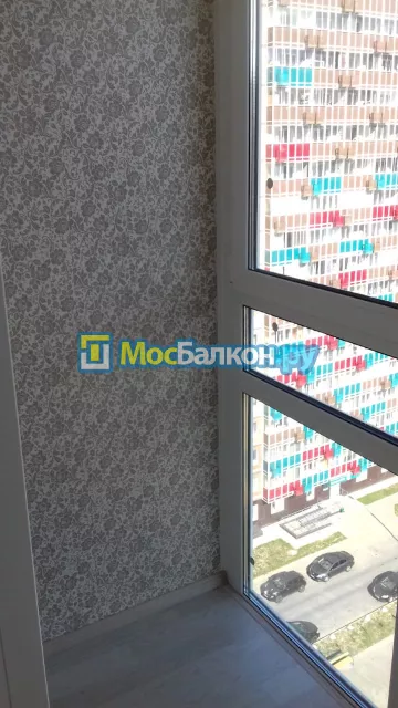 Отделка балкона и лоджии пластиковыми ПВХ панелями в Малаховке от компании МосБалкон