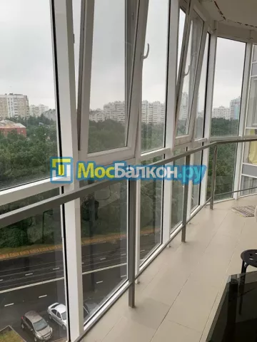 Отделка балкона и лоджии пластиковыми ПВХ панелями в Малаховке от компании МосБалкон