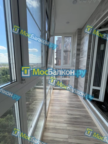Панорамное остекление заказать под ключ по выгодной цене в Малаховке от компании МосБалкон
