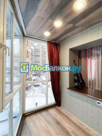 Заказать балкон в Малаховке цена от 1320 руб | Остекление балконов и лоджий МосБалкон