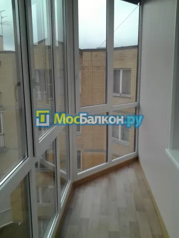 Французское остекление балконов и лоджий под ключ по доступным ценам в Малаховке | МосБалкон