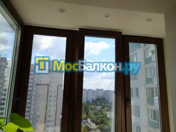 Объединение балкона и лоджии с комнатой в  Малаховке