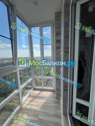 Панорамное остекление заказать под ключ по выгодной цене в Малаховке от компании МосБалкон