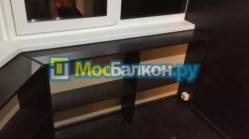 Шкаф на балкон купить в Малаховке на заказ недорого от МосБалкон