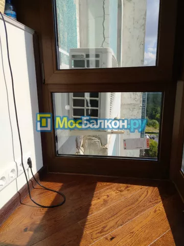 Объединение балкона и лоджии с комнатой в  Малаховке
