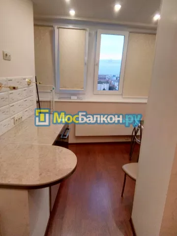 Объединение балкона и лоджии с комнатой в  Малаховке