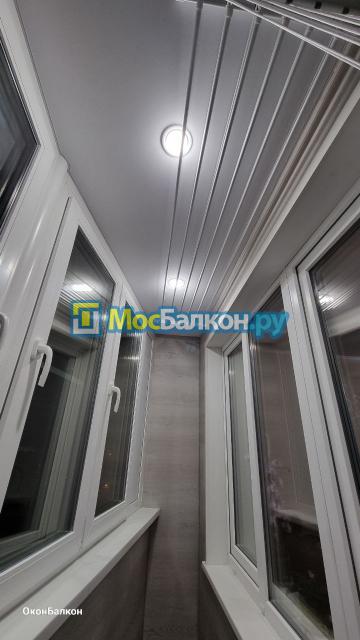 Ремонт и отделка балкона в доме п44