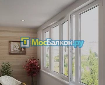 Французское остекление балконов и лоджий под ключ по доступным ценам в Малаховке | МосБалкон