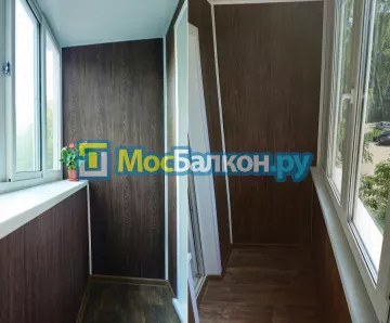 Шкаф на балкон купить в Малаховке на заказ недорого от МосБалкон