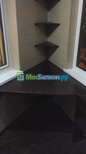 Шкаф на балкон купить в Малаховке на заказ недорого от МосБалкон