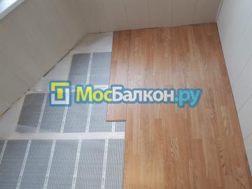 Утепление лоджии в доме П44Т