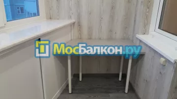 Шкаф на балкон купить в Малаховке на заказ недорого от МосБалкон