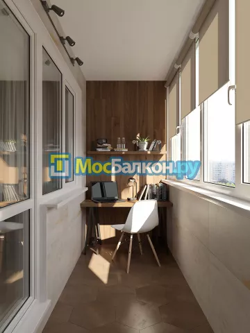 Заказать балкон в Малаховке цена от 1320 руб | Остекление балконов и лоджий МосБалкон