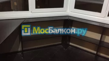 Шкаф на балкон купить в Малаховке на заказ недорого от МосБалкон