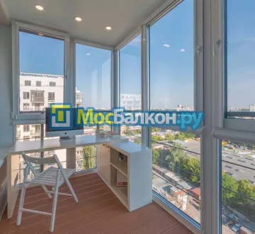 Шкаф на балкон купить в Малаховке на заказ недорого от МосБалкон