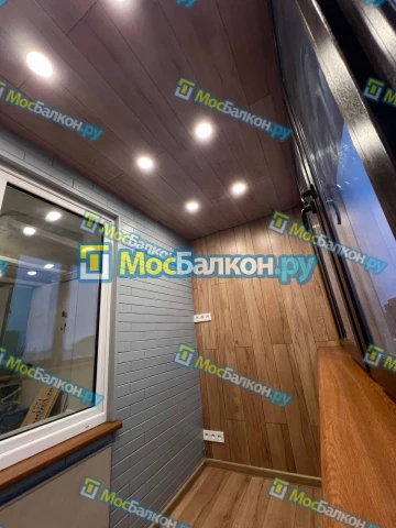 Отделка балконов в Малаховке | Отделка балконов и лоджий и обшивка под ключ в МосБалкон