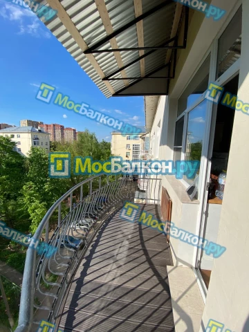 Крыша на балконе в Малаховке монтаж и ремонт по выгодной цене от МосБалкон