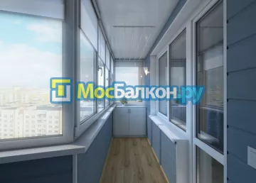 Заказать балкон в Малаховке цена от 1320 руб | Остекление балконов и лоджий МосБалкон
